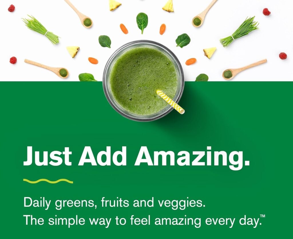 Amazing Grass Greens Blend Energy: Smoothie Mix, Super Greens Powder  Plant Based Caffeine with Matcha Green Tea  Beet Root Powder, Watermelon, 30 Servings (Packaging May Vary)