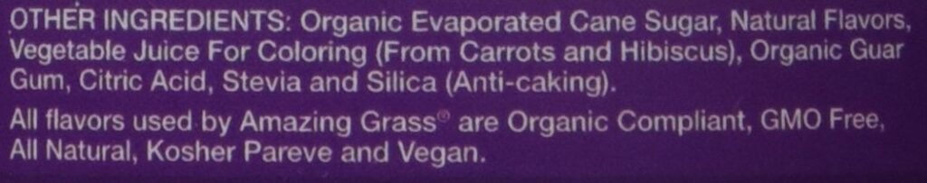 Amazing Grass Kidz Superfood: Vegan Protein  Probiotics for Kids with Beet Root Powder  1/2 Cup of Leafy Greens, Strawberry Blast, 15 Servings