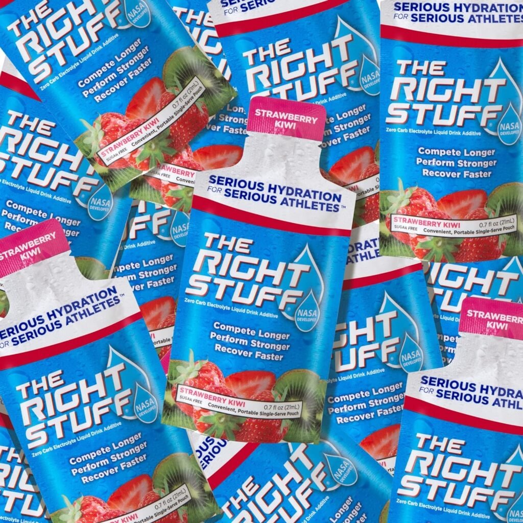 The Right Stuff Electrolyte Drink additive Std - Retail 10-Pouch Box - Grape