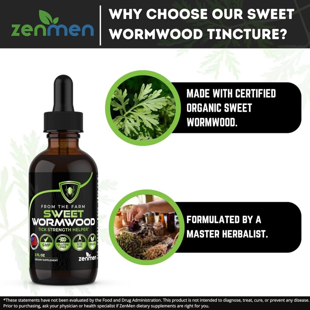 Zenmen Japanese Knotweed and Green Black Walnut Organic Tincture Bundle - Tick Strength Helper and Immune Support